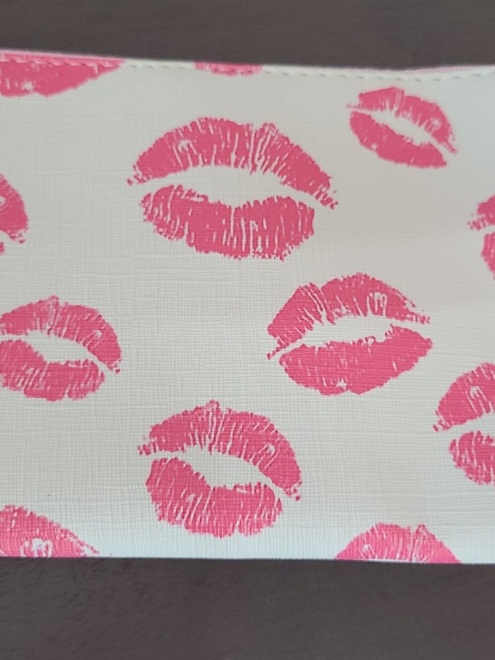 Pink Lips Cosmetic Bag